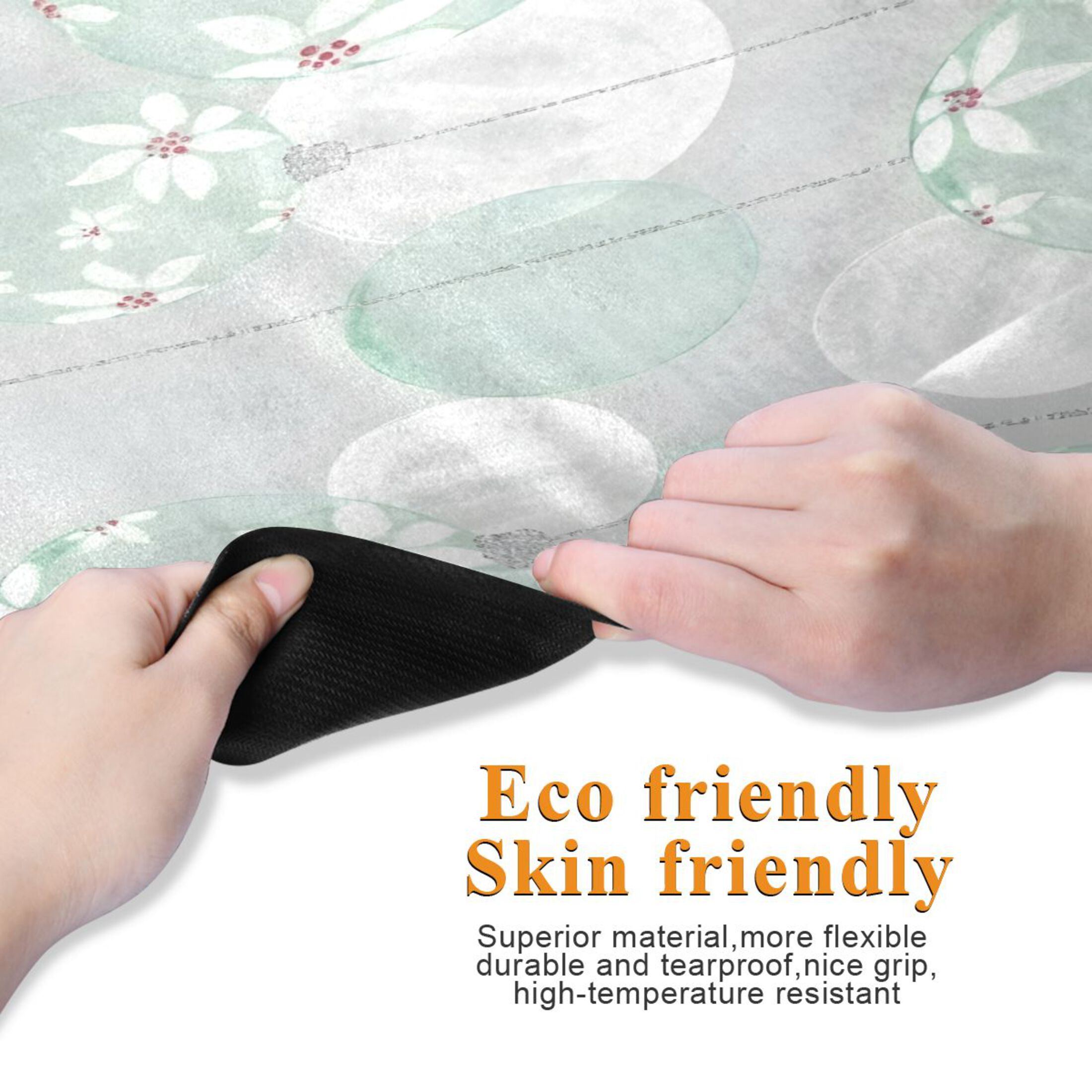 BZSMCE Yoga Mat Women Fitness Mat Flower Bubble Pattern