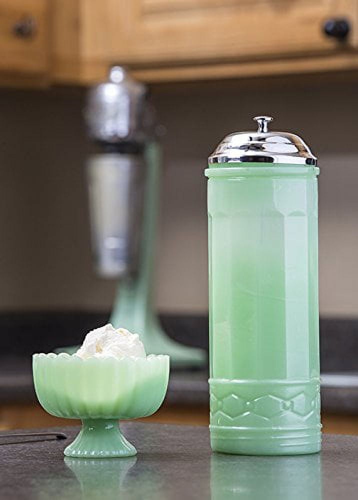 Tablecraft Jadeite Glass Collection 11.25