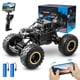 thumbnail image 1 of Lictin RC Car with Camera, 1:16 4WD 2.4ghz Aleación Coche de Control Remoto Color Negro RC Escalada Todo Terreno con 4k Cámara HD y Control Teléfono Móvil, 1 of 7