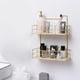 thumbnail image 5 of Estante de almacenamiento de hierro de cocina Baoblaze soporte de pared 2 niveles, 5 of 8