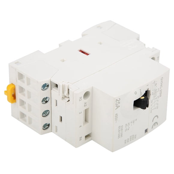 Contactor de CA, 4P 25A 220V 50Hz Contactor de CA doméstico Contactor AAC Diseño exquisito