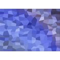 thumbnail image 1 of Ahgly Company Machine Washable Indoor Rectangle Transitional Sky Blue Area Rugs, 2' x 5', 1 of 7