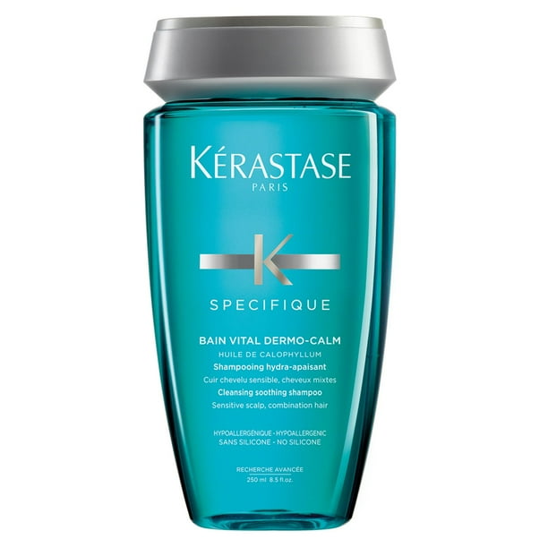 KÉRASTASE Bain Vital Dermocalm |Shampoo para Cuero Cabelludo Sensible | Elimina Impurezas, Reduce Picazón y Sensibilidad y Recupera la Ligereza y Vitalidad del Cabell KERASTASE NA