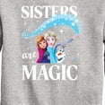 thumbnail image 3 of Frozen - Sisters Are Magic - Toddler And Youth Crewneck Fleece Sweatshirt, 3 of 5
