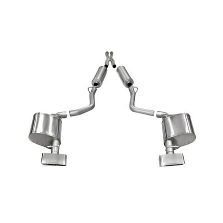 Corsa 11-13 Dodge Challenger R/T 5.7L V8 Polished Xtreme Cat-Back Exhaust