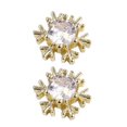 thumbnail image 1 of 2Pcs Christmas Nail Zircon Set Bell Elk Sled Christmas Tree Design Nail Zircon Art for Family Friends, 1 of 10