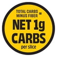 thumbnail image 5 of Nature's Own Life Keto Soft White Bread, Net 1 Carb Sliced White Non-GMO Keto Bread, 16 oz Loaf, 5 of 16