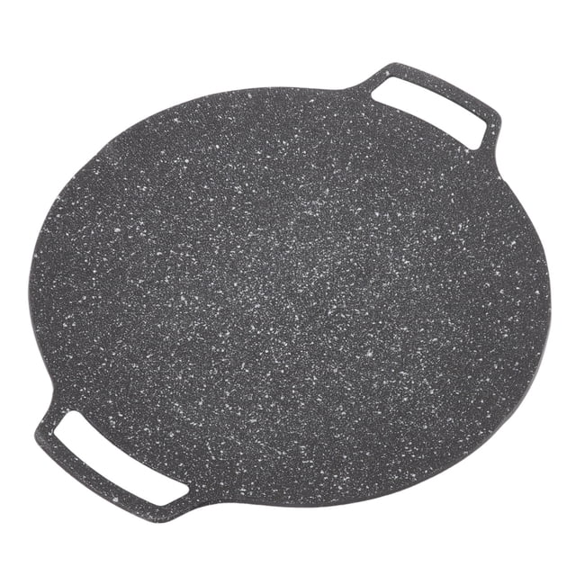 Parrilla de barbacoa coreana, sartén circular antiadherente para cocina de gas doméstica y exterior, 30 cm