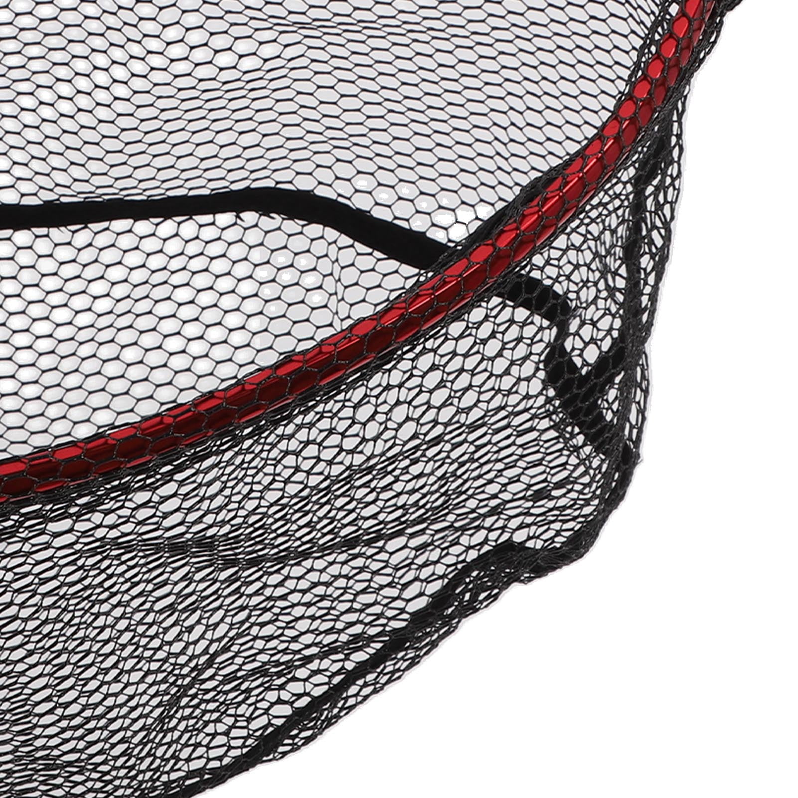 Nieyigj Floating Fishing Net Aluminum Alloy Rubber Foldable Extendable Portable Fish Landing Net for Easy Transportation and Storage Red 17.7 inches / 45 cm for Professional Anglers