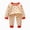 outfits001-Red, variant on NOLDARES Fall Outfit Toddler Baby Boy 2Pcs Long Sleeve Cute Print Graphic Crewneck T-Shirt Thick Jogger Pants Round Neck Soft Clothes Set Size:3-4 Y,Red