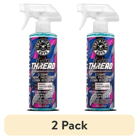 (2 pack) Chemical Guys SPI22616 HydroThread Ceramic Fabric Protectant & Stain Repellent, 16 oz.