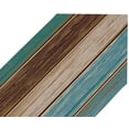 thumbnail image 5 of Chemin de Table Rustique Sarcelle-Coton Lin-Petit 14 x 72 Pouces Foulards de Commode, Chemin de Table Style Ferme pour Cuisine Café/salle à Manger/canapé/table d'Appoint Chambre Maison Salon, Foulards Déco pour Souper des Fêtes, 5 of 5