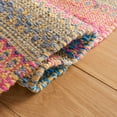 thumbnail image 6 of SAFAVIEH Kilim Leon Striped Cotton Area Rug, Pink/Blue, 5' x 8', 6 of 9