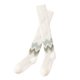 thumbnail image 4 of Calcetines hasta la rodilla para mujer, calcetines suaves y elegantes de invierno, medias largas de tubo de forro polar Verde, 4 of 9