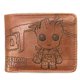 thumbnail image 2 of Cartera Baby Groot Galaxy Guardian de piel de anime unisex, 2 of 2