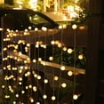 thumbnail image 4 of DYstyle 33FT 80LED 1in Globe String Lights,Outdoor Waterproof Lantern String Lights,Fairy Lights for Patio Bedroom Garden Christmas Decorations, 4 of 5