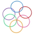 thumbnail image 4 of MasteelfCA 12pcs Plastic Toss Rings Kids Ring Toss Game for Carnival Garden Backyard Outdoor Games (Random Color), 4 of 8