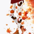 thumbnail image 2 of GDREDA Leggings de Fête Graphiques Amusants pour Femmes de l\'Action de Grâce Blanc, TG, 2 of 5