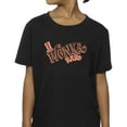 thumbnail image 3 of Willy Wonka Girls Bar Logo Cotton T-Shirt, 3 of 4