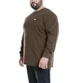 thumbnail image 2 of Wrangler Men’s Big and Tall Cotton Pocket Tee with Long Sleeves, Sizes 1XL-6XL, 2 of 4