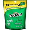 Trident Spearmint Sugar Free Gum, 40 count, 1.97 oz