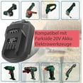 thumbnail image 4 of Para Bos*ch Adaptador Convertidor de Batería Li-ion de 18V para Bos*ch Convertir a para Park*side Herramientas Eléctricas Inalámbricas de 20V, 4 of 7