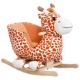 thumbnail image 1 of Caballito balancín de peluche para niños Qaba, jirafa con canción, 1 of 9