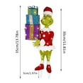 Podplug the Grinch Christmas Decor, Grinch Christmas Decorations,1PCS Yard Signs with Stakes
