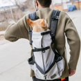 thumbnail image 2 of Dog Carrier Backpack For Small And Medium Pets Front Facing Adjustable Dog Backpack Carrier Fully Ventilated, 2 of 3