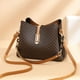 thumbnail image 2 of Bolso con patrón popular Bolso pequeño Bolso bandolera para mujer Bolso tipo cubo para mujer, 2 of 6
