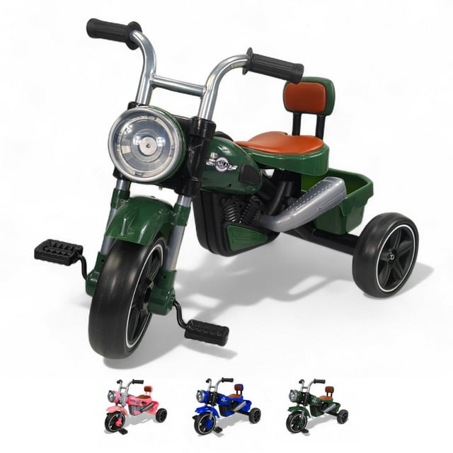 Triciclo Infantil Cómodo C/ Luces y Sonido TEK-TR518