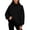 Black——Fal Savings, variant on Oiangi Women Turtle Neck Sweatshirt with Pocket Oversized Long Sleeve Fleece Pullover Cozy Warm Basic Sweatshirts for Fall Winter Pink XL