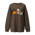 thumbnail image 5 of Lolmot Halloween Sweatshirt for Women Pumpkin Coffee Graphic Sweatshirts Cute Halloween Shirts Fall Pullovers Crewneck Sweatshirt, 5 of 5