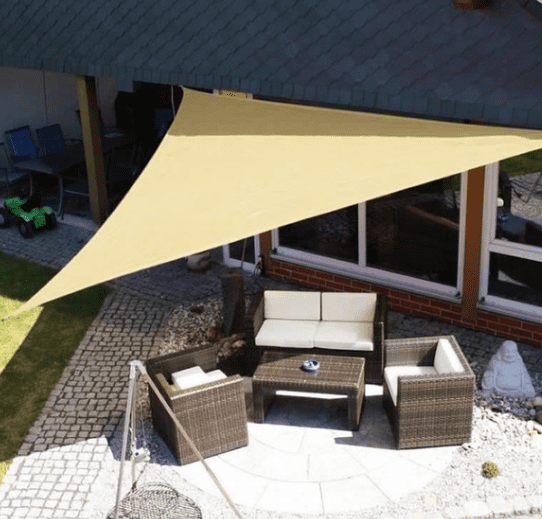 triangle canvas canopy