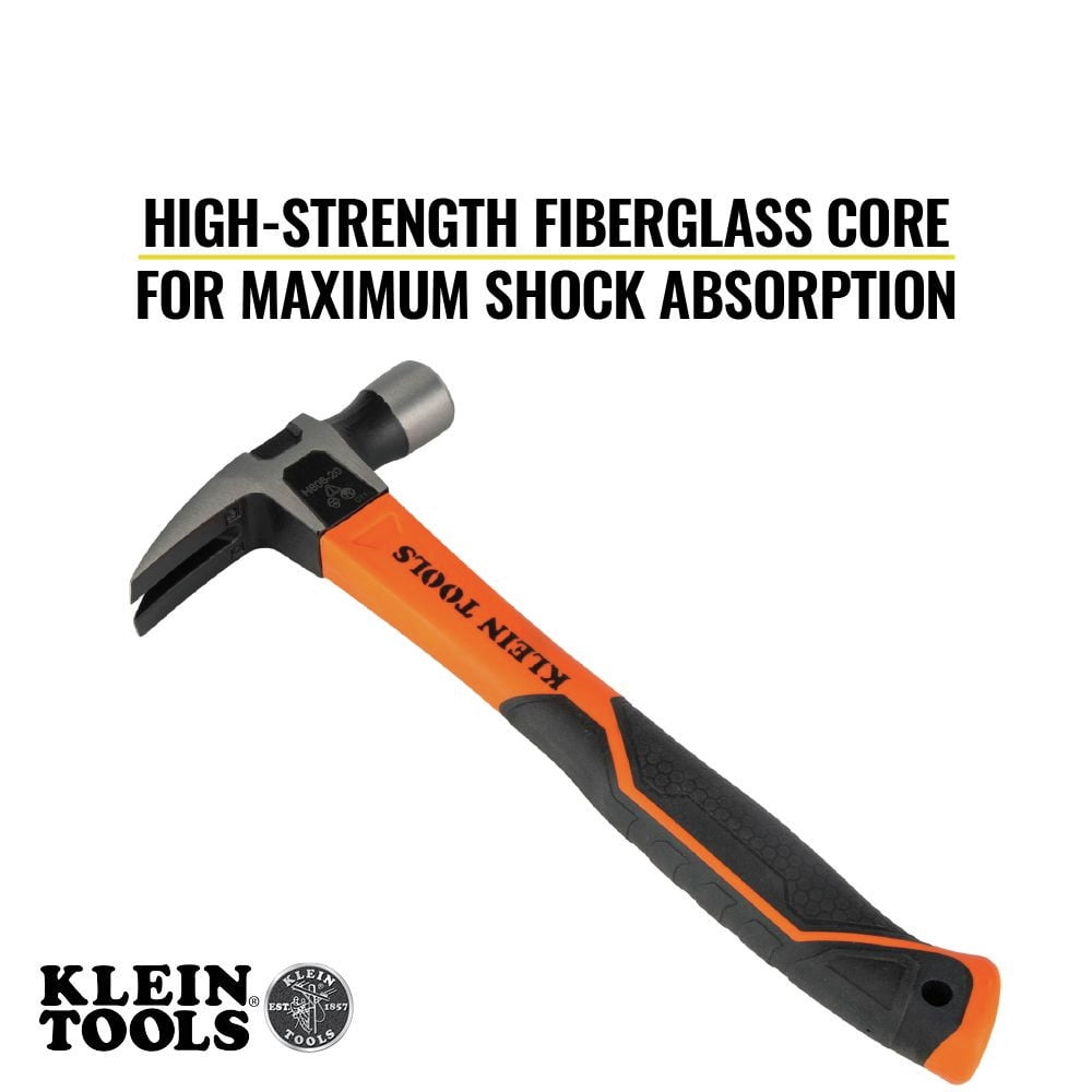Klein Tools Hammer Straight Claw 20Oz 13In