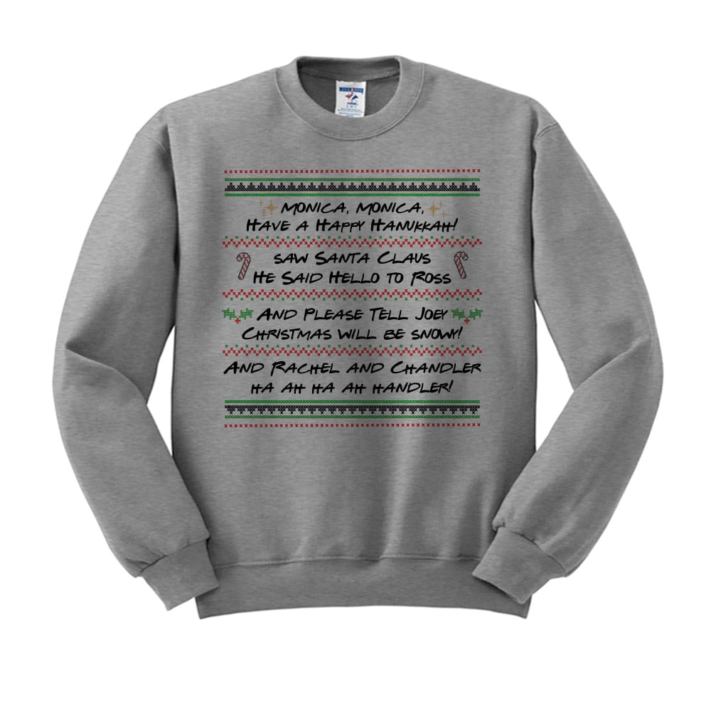 friends show christmas sweater
