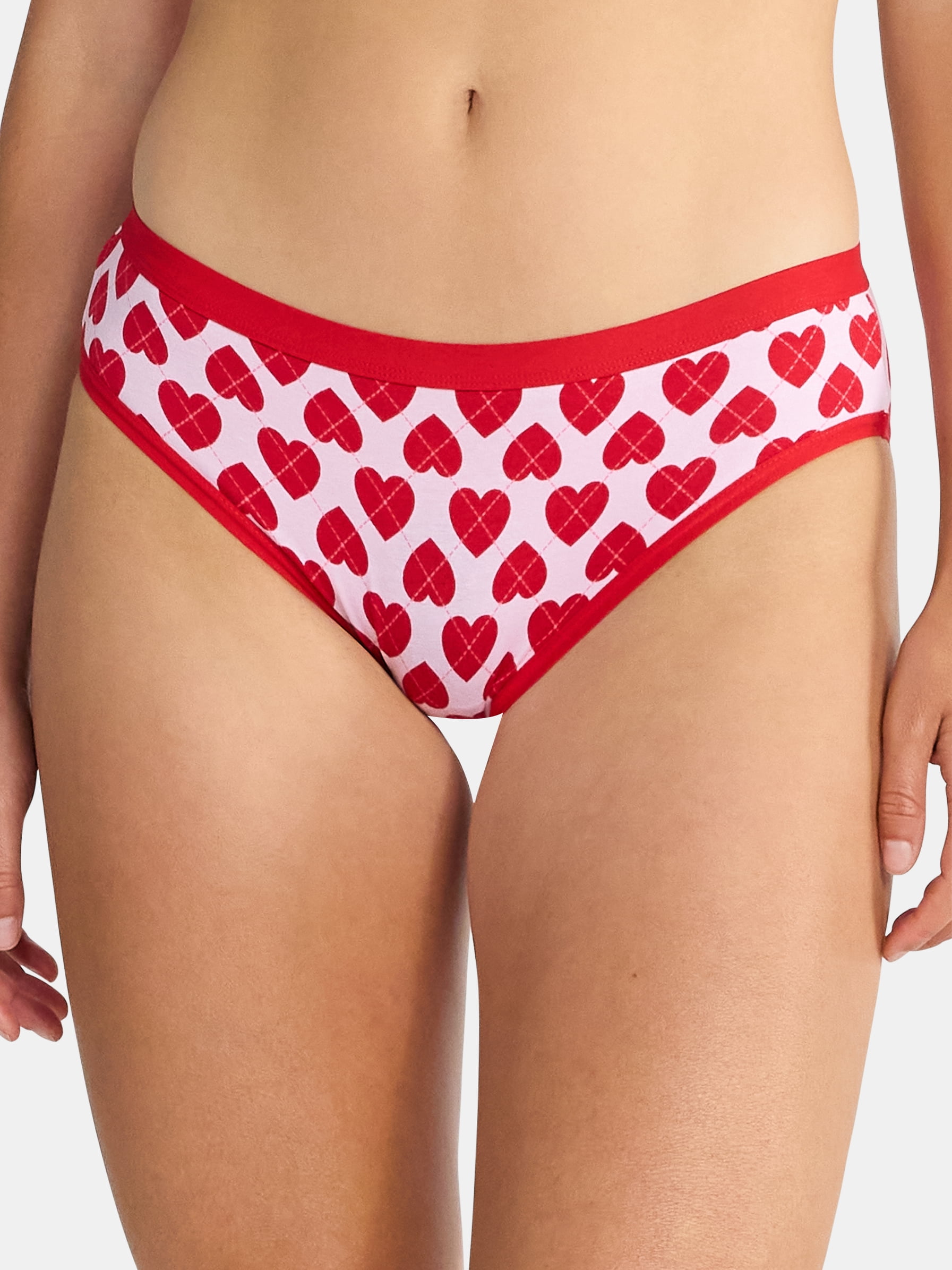 Way to Celebrate Womens Hipster Panties, 3-Pack, Sizes S-XXL