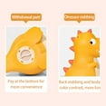 thumbnail image 5 of Dinosaur Savings Bank, Safe  Durable Vinyl, Fun Money Box For Children's Bedrooms  Desks, 5 of 6