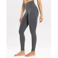 thumbnail image 4 of NANAHuang Women's Workout Leggings with Pockets High Waist Pants 28" Tummy Control Athletic Tights Full Length, 4 of 7