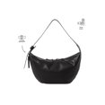 thumbnail image 3 of Totto Bolsa De Dama - Mujer Crossbody Bandolera - A negro M, 3 of 6