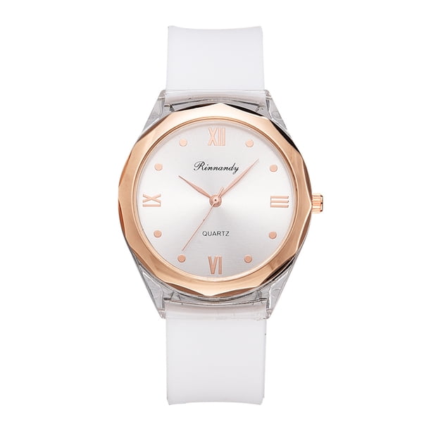 Rinnandy elegante moda minimalista con correa Dial reloj de cuarzo para mujer reloj de regalo Wmkox8yii gfajkfgbkjabf1767