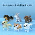thumbnail image 2 of Dosaele Blocs de Construction Chien Animal Teckel Schnauzer Labrador Shiba Inu Modèle Diy Mini Blocs d'Assemblage Jouet Adulte Collection Décoration Maison Cadeau d'Anniversaire Vacances Décoration de Chambre, 2 of 7
