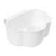 thumbnail image 3 of Mini bote de basura colgante para cocina, bote de basura pequeño para cocina, basura para residuos. blanco, 3 of 4