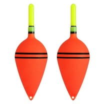 1oz Lighted Fishing Slip Bobbers EVA Light Up in Green Fishing Float, 2 Pack