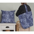 thumbnail image 5 of Soimoi Minky Blue Fabric By the Yard - 56 Inch Wide - African Tribal Material - Artistic and Modern Patterns for Various Uses Printed Fabric, 5 of 6