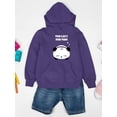 thumbnail image 3 of Too Lazy For This Panda Hoodie Juniors -Image by Shutterstock,  x-Large, 3 of 4