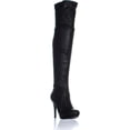 thumbnail image 2 of Thalia Sodi Womens Beckie Closed Toe Over Knee Fashion Boots, Black, Size 9.0, 2 of 5