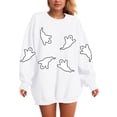 thumbnail image 5 of Towmus Crewneck Sweatshirts for Women Halloween Sweatshirt Casual Long Sleeve Fashion Fall Pullover Tops, 5 of 5