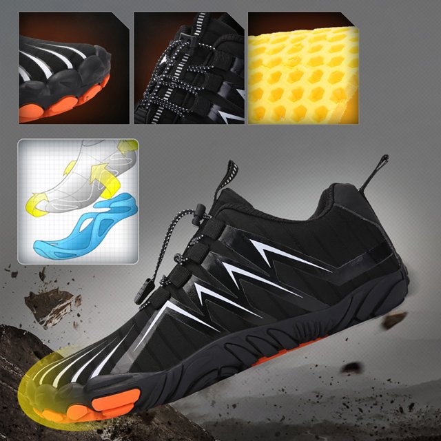 Zapatos Acuáticos Aqua Shoes Zapatillas de buceo transpirables para caminar en el lago (negro 37) Likrtyny Para Estrenar