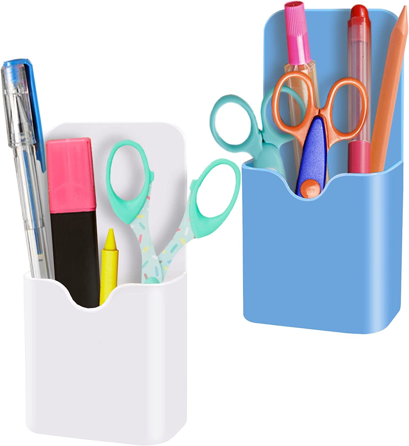 2 Pack Marker Holder, Pen Holder for Whiteboard Fridge